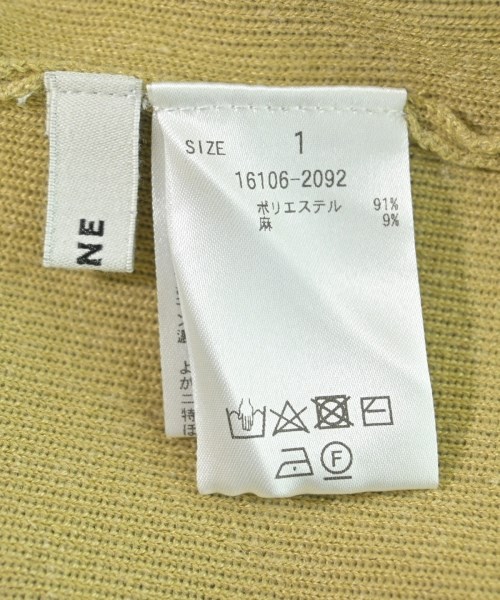 CLANE（クラネ）ニット・セーター 黄 サイズ:1(S位) レディース/2200610290060