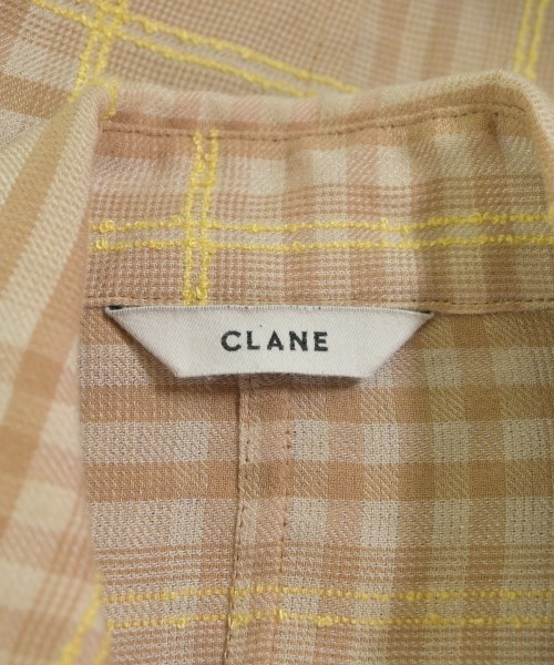 CLANE（クラネ）カジュアルシャツ ベージュ サイズ:1(S位) レディース/2200611894090