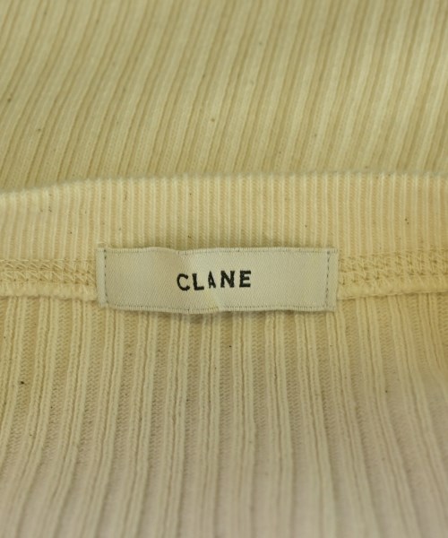 CLANE（クラネ）Tシャツ・カットソー 白 サイズ:1(S位) レディース/2200608345123