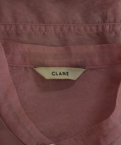 CLANE（クラネ）カジュアルシャツ ピンク サイズ:1(S位) レディース/2200613355049