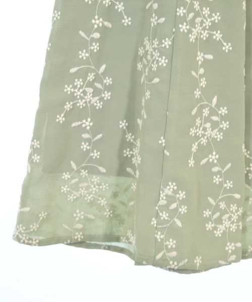 CLANE（クラネ）ロング・マキシ丈スカート 緑 サイズ:0(XS位) レディース/2200611550040