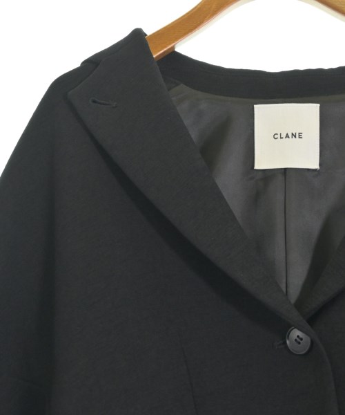 CLANE（クラネ）カジュアルジャケット 黒 サイズ:1(S位) レディース/2200618870028