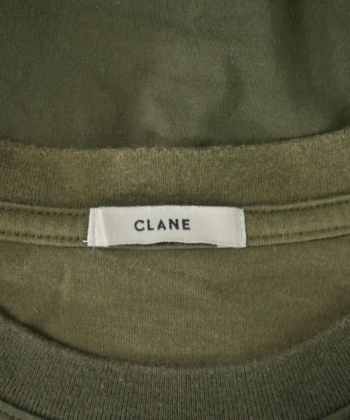 CLANE（クラネ）Tシャツ・カットソー カーキ サイズ:1(S位) レディース/2200611683045