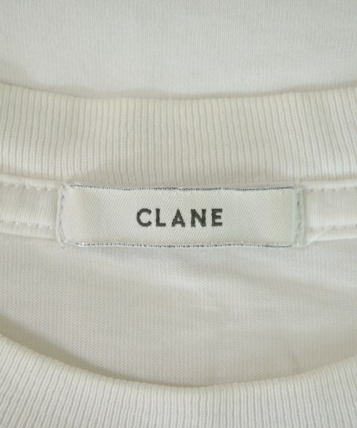 CLANE（クラネ）Tシャツ・カットソー 白 サイズ:1(S位) レディース/2200611683052