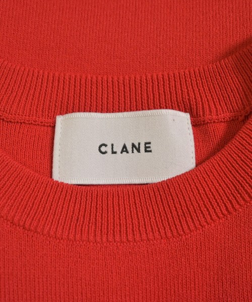 CLANE（クラネ）ニット・セーター 赤 サイズ:1(S位) レディース/2200611023049
