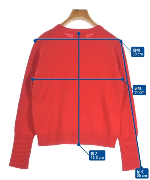 CLANE（クラネ）ニット・セーター 赤 サイズ:1(S位) レディース/2200611023049