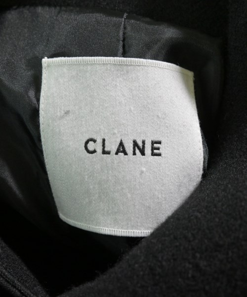 CLANE（クラネ）ステンカラーコート 黒 サイズ:1(S位) レディース/2200618312030