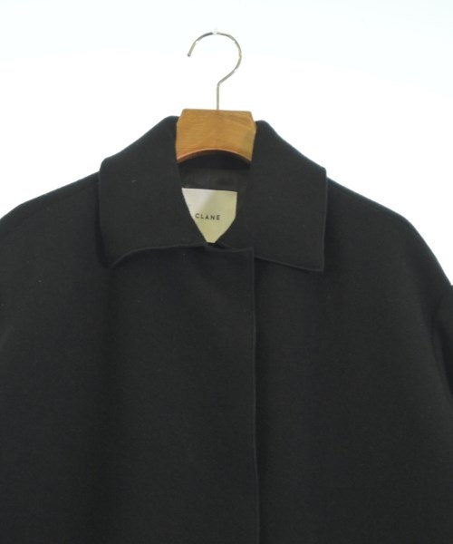 CLANE（クラネ）ステンカラーコート 黒 サイズ:1(S位) レディース/2200618312030
