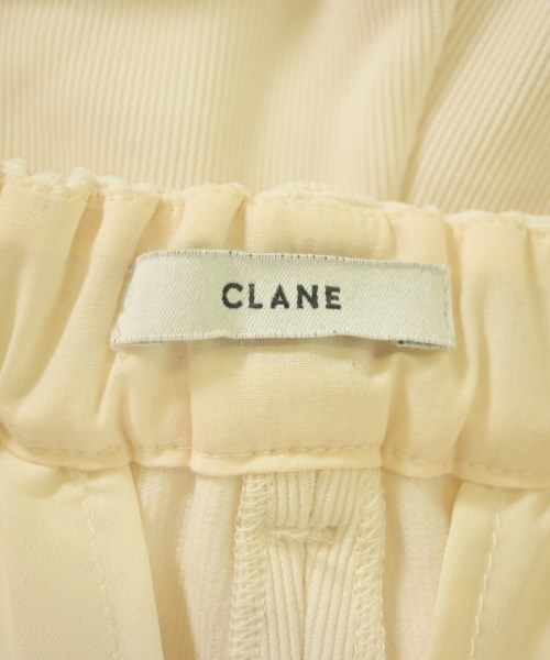 CLANE（クラネ）スラックス 白 サイズ:1(S位) レディース/2200608825014