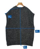 CLANE（クラネ）ベスト/ノースリーブ 黒 サイズ:1(S位) レディース/2200665254024