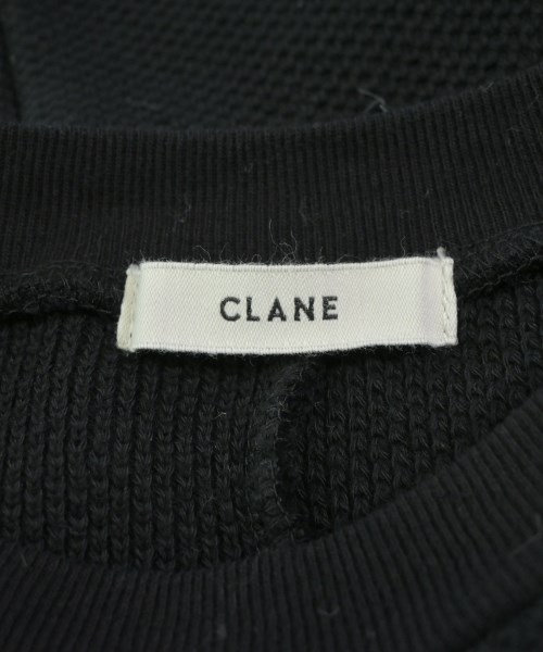 CLANE（クラネ）Tシャツ・カットソー 黒 サイズ:1(S位) レディース/2200673200037