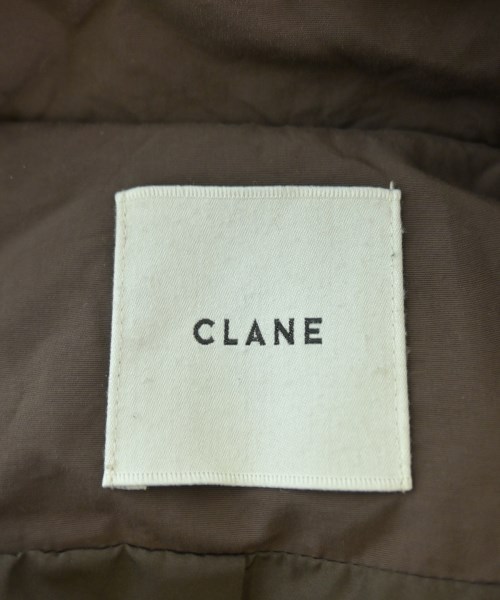 CLANE（クラネ）ダウンジャケット/ダウンベスト 茶 サイズ:2(M位) レディース/2200676288131