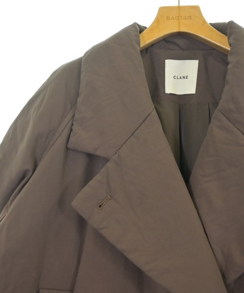 CLANE（クラネ）ダウンジャケット/ダウンベスト 茶 サイズ:2(M位) レディース/2200676288131