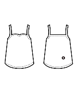 CLANE（クラネ）タンクトップ 茶 サイズ:2(M位) レディース/2200675801164