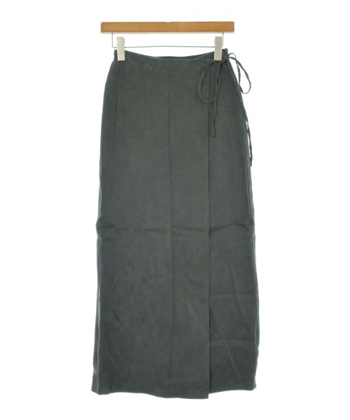 CLANE(クラネ)ロング・マキシ丈スカート グレー サイズ:0(S位)/2200677400037