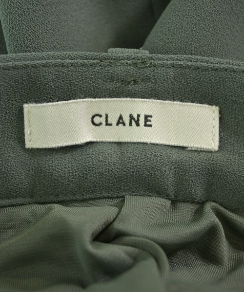 CLANE（クラネ）スラックス 緑 サイズ:2(M位) レディース/2200673631015