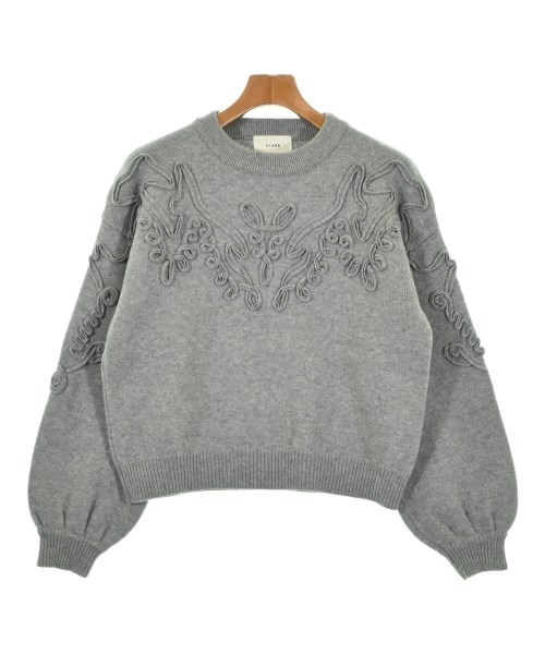 CLANE(クラネ)ニット・セーター グレー サイズ:2(M位)/2200674751088