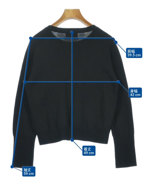 CLANE（クラネ）ニット・セーター 黒 サイズ:2(M位) レディース/2200679571070