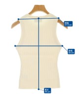 CLANE（クラネ）ベスト/ノースリーブ 白 サイズ:1(S位) レディース/2200675699129