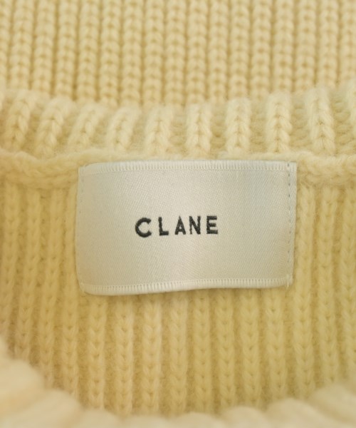 CLANE（クラネ）ニット・セーター 白 サイズ:1(S位) レディース/2200689001024