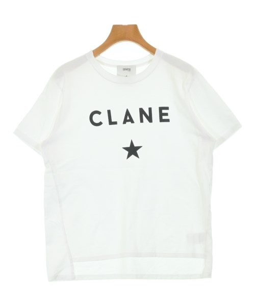CLANE(クラネ)Tシャツ・カットソー 白 サイズ:F/2200695389024