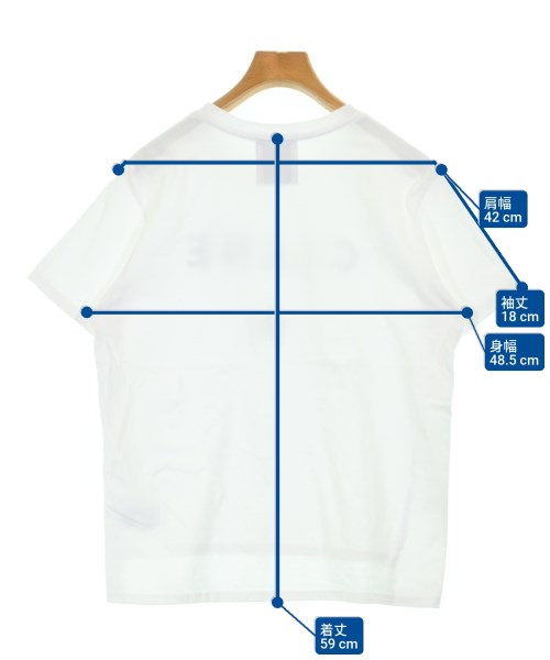 CLANE（クラネ）Tシャツ・カットソー 白 サイズ:F レディース/2200695389024