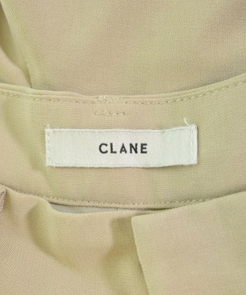 CLANE（クラネ）スラックス ベージュ サイズ:0(XS位) レディース/2200692068083