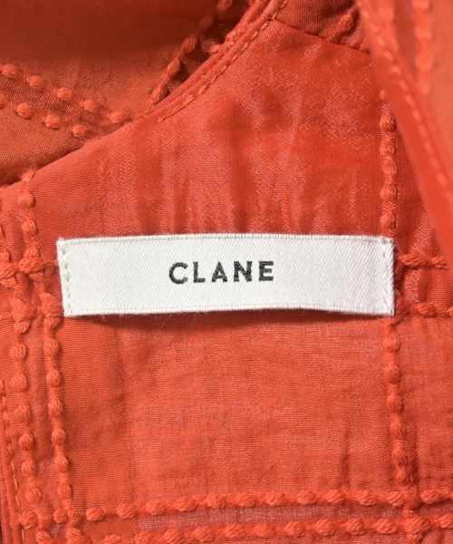 CLANE（クラネ）カジュアルシャツ オレンジ サイズ:1(S位) レディース/2200692093030