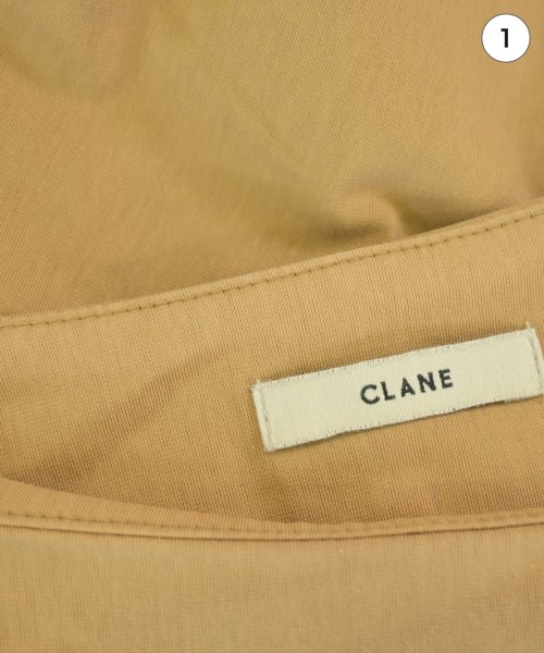 CLANE（クラネ）Tシャツ・カットソー ベージュ サイズ:1(S位) レディース/2200697744067