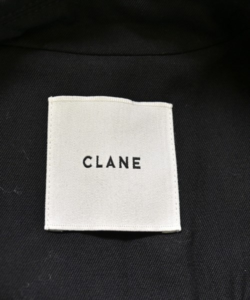 CLANE（クラネ）ステンカラーコート 黒 サイズ:1(S位) レディース/2200701358051