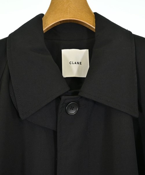 CLANE（クラネ）ステンカラーコート 黒 サイズ:1(S位) レディース/2200701358051