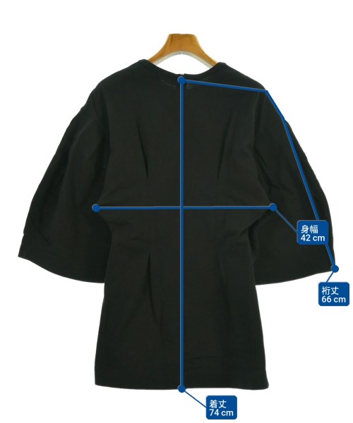 CLANE（クラネ）Tシャツ・カットソー 黒 サイズ:1(S位) レディース/2200645555028