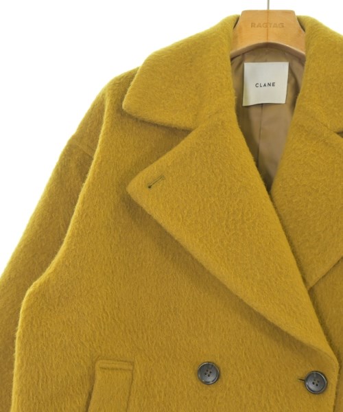 CLANE（クラネ）ピーコート 黄 サイズ:1(S位) レディース/2200654723012