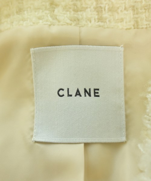 CLANE（クラネ）ブルゾン 白 サイズ:1(S位) レディース/2200654723029
