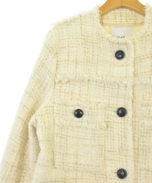 CLANE（クラネ）ブルゾン 白 サイズ:1(S位) レディース/2200654723029