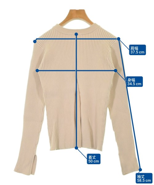 CLANE（クラネ）ニット・セーター ベージュ サイズ:1(S位) レディース/2200655706038