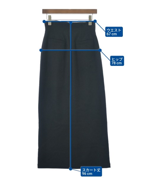 CLANE（クラネ）ロング・マキシ丈スカート 黒 サイズ:1(S位) レディース/2200652893021