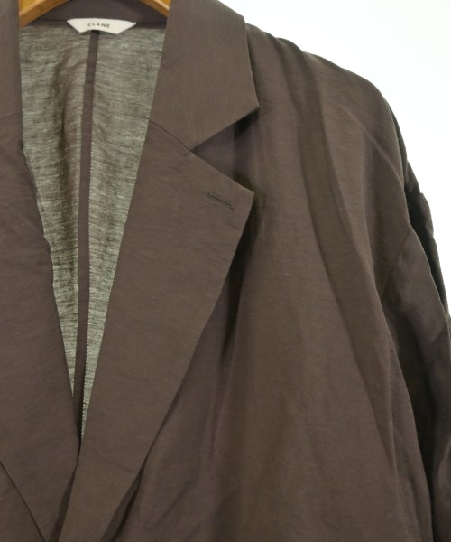 CLANE（クラネ）カジュアルジャケット 茶 サイズ:1(S位) レディース/2200654885055