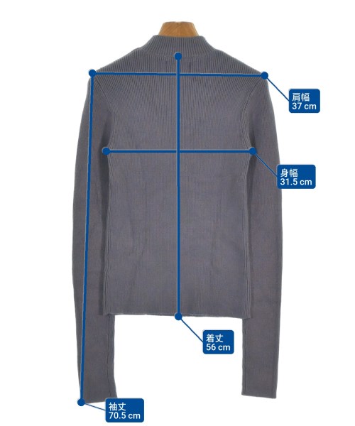 CLANE（クラネ）ニット・セーター 青 サイズ:1(S位) レディース/2200658122347