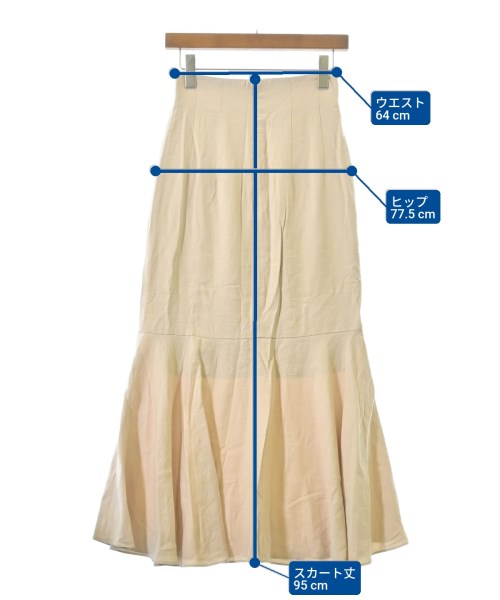 CLANE（クラネ）ロング・マキシ丈スカート ベージュ サイズ:1(S位) レディース/2200658112096