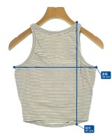 CLANE（クラネ）タンクトップ 白 サイズ:2(M位) レディース/2200661236048