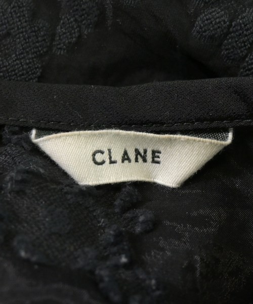 CLANE（クラネ）ブラウス 黒 サイズ:1(S位) レディース/2200695704056