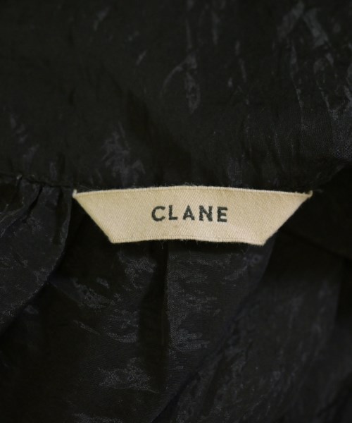 CLANE（クラネ）ブラウス 黒 サイズ:1(S位) レディース/2200709942047