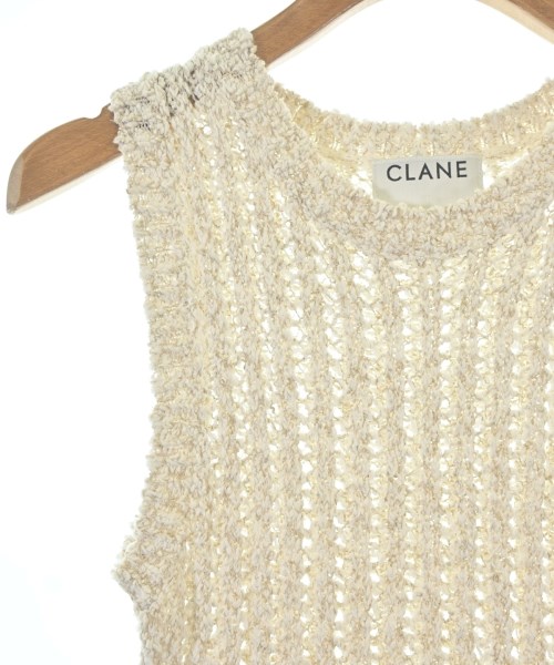 CLANE（クラネ）ベスト ベージュ サイズ:1(S位) レディース/2200715291030