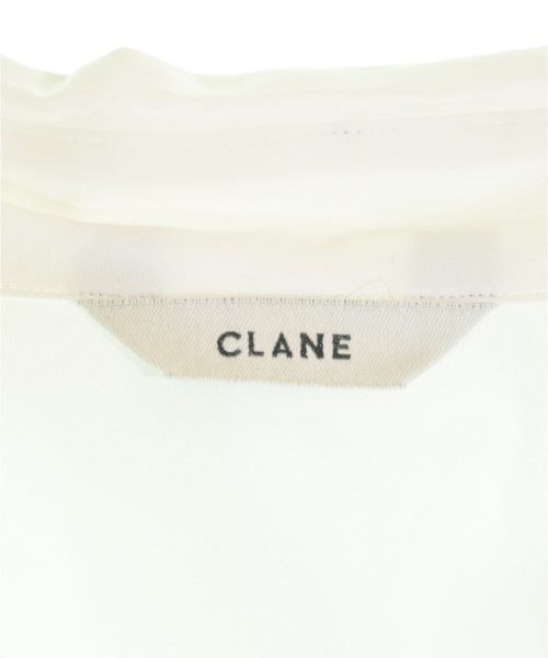 CLANE（クラネ）カジュアルシャツ 白 サイズ:1(S位) レディース/2200711338036