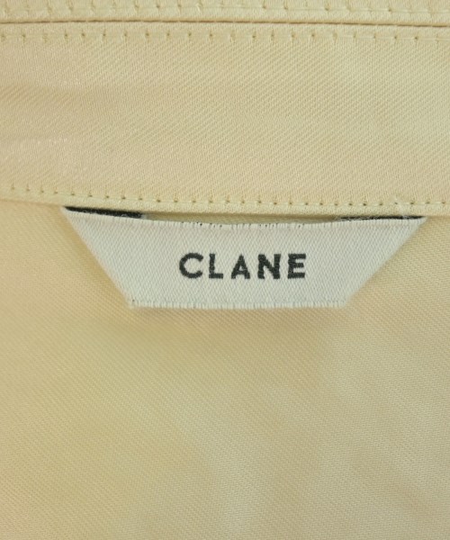 CLANE（クラネ）カジュアルシャツ ベージュ サイズ:1(S位) レディース/2200711635012