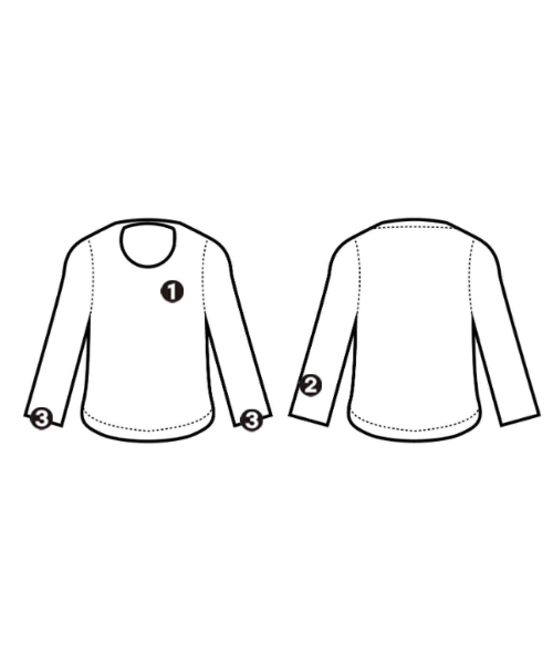 CLANE（クラネ）Tシャツ・カットソー 紫 サイズ:2(M位) レディース/2200714423029