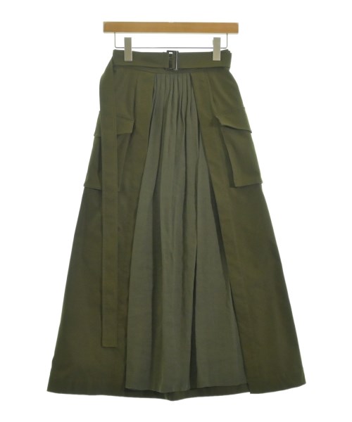 CLANE(クラネ)ロング・マキシ丈スカート カーキ サイズ:0(XS位)/2200645224092