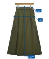 CLANE（クラネ）ロング・マキシ丈スカート カーキ サイズ:0(XS位) レディース/2200645224092