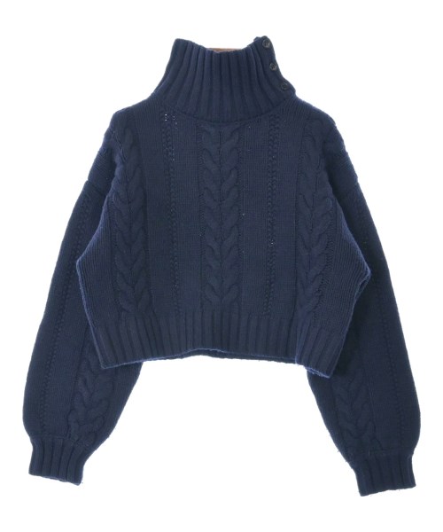 CLANE(クラネ)ニット・セーター 紺 サイズ:1(S位)/2200645301038